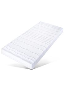 Komfortschaummatratze »Dura Flex KS« 18 cm hoch Raumgewicht: 28 kg/m³ 1 Stk. tlg. Besonders hygienischer Mikrofaser-Bezug , weiss , Beco ,...