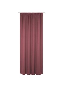 Vorhang »Wiessee« Multifunktionsband 1 Stk. tlg. nach Mass , rosa , WIRTH , Obermaterial: 50% Baumwolle, 30% Modal, 20% Leinen