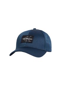 Calvin Klein , Baseball Cap »MONO LOGO PATCH CAP« leichten Schimmereffekt, Logopatch, unisex , blau