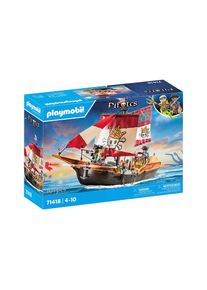 Playmobil , Spielbausteine »Pirates Kleines Piratenschiff 71418«