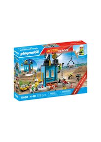 Playmobil , Spielbausteine »My Life Baustelle 71650«