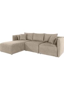 Ecksofa »Nöre L-Form« 3 Teile, in vielen Bezugsqualitäten und Farben. Modulteile s. "Nöre" , beige , Andas
