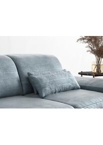 Sit & More Sit & More, sit&more Sofakissen &raquo;Cabana&laquo; wahlweise 2er- oder 3er-Nierenkissen-Set, blaugrau, 100% Polyester, B/H/T: 65 cm x 25 cm x 10 cm