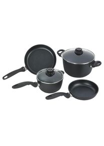 Pfannen-Set »XD 6-teilig 20 cm/24 cm« Aluminium Set, 6 Stk. tlg. , schwarz , Swiss Diamond