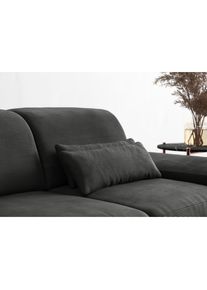 Sit & More Sit & More, sit&more Sofakissen &raquo;Cabana&laquo; wahlweise 2er- oder 3er-Nierenkissen-Set, anthrazit, 95% Polyester 5% Polyamid, B/H/T: 65 cm x 25 cm x 10 cm