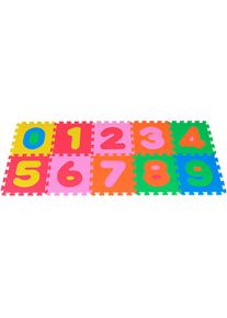 Puzzle »Zahlen« Puzzlematte, Bodenpuzzle , bunt , KNORRTOYS