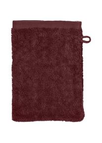 Waschhandschuh »Sinfonie« in modernen Unifarben , rot , Ross , Obermaterial: 100% Baumwolle