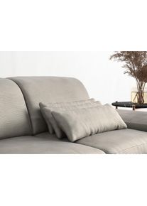 Sit & More Sit & More, sit&more Sofakissen &raquo;Cabana&laquo; wahlweise 2er- oder 3er-Nierenkissen-Set, steel, 95% Polyester 5% Polyamid, B/H/T: 65 cm x 25 cm x 10 cm