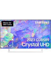 Samsung , LED-Fernseher »GU43CU8589U« 108 cm/43 ′′ Smart-TV Dynamic Crystal Color, Crystal Prozessor 4K,Object Tracking Sound Lite , weiss , Object...
