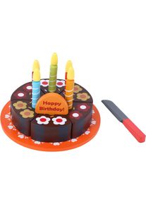 Spiellebensmittel »Geburtstagstorte zum Schneiden« , bunt , Tanner