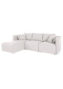 Ecksofa »Nöre L-Form« 3 Teile, in vielen Bezugsqualitäten und Farben. Modulteile s. "Nöre" , beige , Andas