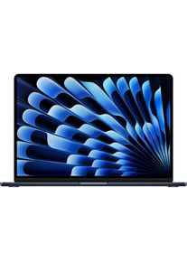 Apple , Notebook »MacBook Air 15 2025 M4 10C GPU / 32 GB / 256 GB Midnight« 38,86 cm / 15,3 ′′ M4 256 GB SSD , Gehäuse aus recyceltem Aluminium,...
