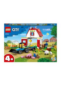 Konstruktionsspielsteine »Lego City Bauernhof mit Tieren« , bunt , Lego