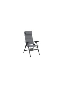 Outwell, Campingstuhl &raquo;Teton Grau&laquo; (), grau, Aluminium, Polyester, B/H/T: 64 cm x 75 cm