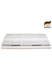 Taschenfederkernmatratze »Polar Matratze 90x200 cm, 140x200 cm & weitere Grössen« 19 cm hoch 400 Federn 1 Stk. tlg. Matratze H2, H3 , weiss , Malie...