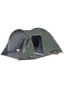 High Peak, Kuppelzelt &raquo;Zelt Tessin 4.1&laquo; 4 Personen, dunkelgr&uuml;n, B/H/L: 290cm x 175cm x 370cm, Kuppelzelt