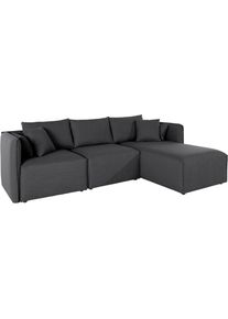 Ecksofa »Nöre L-Form« 3 Teile, in vielen Bezugsqualitäten und Farben. Modulteile s. "Nöre" , grau , Andas