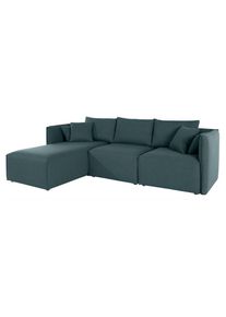 Ecksofa »Nöre L-Form« 3 Teile, in vielen Bezugsqualitäten und Farben. Modulteile s. "Nöre" , blau , Andas