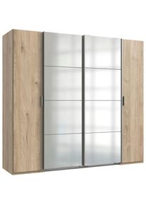 Dreh-/Schwebetürenschrank »Lotto« , braun , wimex