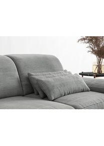 Sit & More Sit & More, sit&more Sofakissen &raquo;Cabana&laquo; wahlweise 2er- oder 3er-Nierenkissen-Set, silber, 100% Polyester, B/H/T: 65 cm x 25 cm x 10 cm