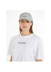 Calvin Klein , Baseball Cap »METAL LETTERING CANVAS CAP« unisex , grau