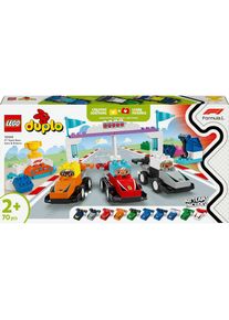 Spielbausteine »DUPLO F1 Team Race Cars and Drivers 10445« , bunt , Lego