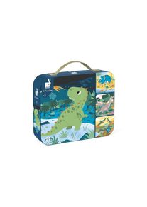 Puzzle »Puzzle Dinosaurier« , bunt , Janod