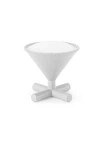 Tischleuchte »Cono Grau« Warmweiss , Umbra