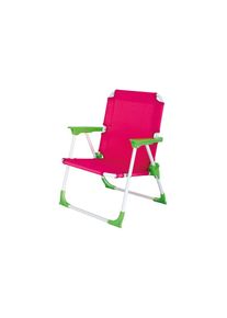 Eurotrail, Campingstuhl &raquo;Nicky JR&laquo; (), pink, Stahl, B/H/T: 39 cm x 26 cm