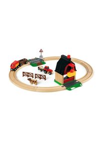 Brio , Spielzeugeisenbahn-Gebäude »WORLD Bauernhof Set« , bunt