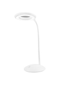 Maximex LED Tischleuchte »8-fach Lupe« LED-Board 1 Stk. Neutralweiss Tageslichtweiss flexible Schreibtischlampe, 3 Helligkeitsstufen, 8-fach...