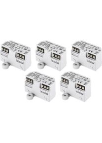 homematic IP, homematic IP Smart-Home-Steuerelement &raquo;Rollladenaktor - Unterputz 5er Set&laquo;, wei&szlig;