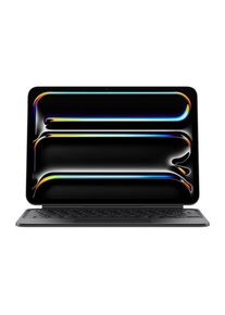Apple , iPad-Tastatur »Magic Keyboard iPad Pro 11" M4« (Touchpad) , schwarz , Zusammenfaltbar zum Schutz der Vorder- und Rückseite auf Reisen –...