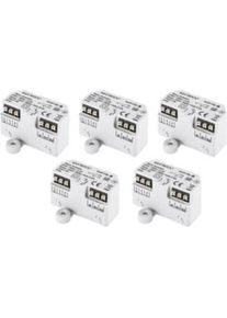 homematic IP, homematic IP Smart-Home-Steuerelement &raquo;Jalousieaktor - Unterputz 5er Set&laquo;, wei&szlig;
