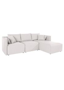 Ecksofa »Nöre L-Form« 3 Teile, in vielen Bezugsqualitäten und Farben. Modulteile s. "Nöre" , beige , Andas