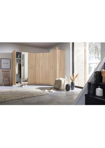 wimex, Schrank-Set &raquo;Bitburg&laquo; Set, 3 Stk. tlg., eiche s&auml;gerau nachbildung, Die Schr&auml;nke k&ouml;nnen an beiden Seiten des Eckschrankes platziert werden.