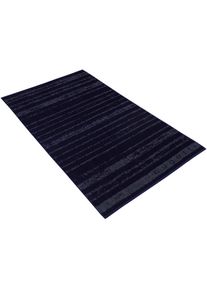 Strandtuch »Salerno« mit Vintagestreifen , blau , Bugatti , Obermaterial: 100% Baumwolle