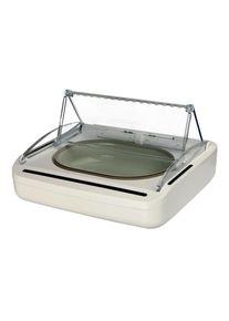 Futterautomat »Futterautomat mit Bewegungssteuerung« Schliesst das Futter luftdicht ab und hält es so frisch , grau , SUREFEED