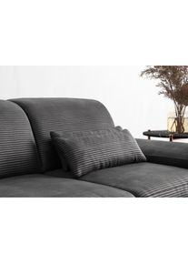 Sit & More Sit & More, sit&more Sofakissen &raquo;Cabana&laquo; wahlweise 2er- oder 3er-Nierenkissen-Set, grau, 100% Polyester, B/H/T: 65 cm x 25 cm x 10 cm