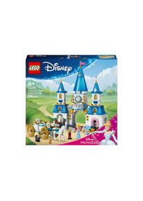 Spielbausteine »Disney Princess Cinderellas Schloss und Pferdekutsche 43275« , bunt , Lego