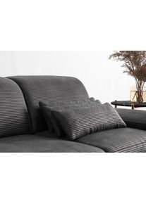 Sit & More Sit & More, sit&more Sofakissen &raquo;Cabana&laquo; wahlweise 2er- oder 3er-Nierenkissen-Set, grau, 100% Polyester, B/H/T: 65 cm x 25 cm x 10 cm