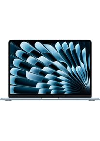 Apple , Notebook »MacBook Air 13 2025 M4 10C GPU / 24 GB / 1 TB Sky Blue« 34,54 cm / 13,6 ′′ M4 1.000 GB SSD , Gehäuse aus recyceltem Aluminium,...