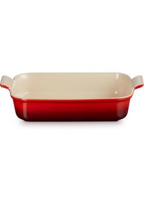 Auflaufform »Tradition, 32 cm« Steinzeug 1 Stk. tlg. , rot , Le Creuset