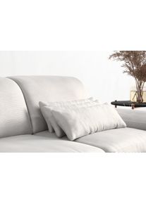 Sit & More Sit & More, sit&more Sofakissen &raquo;Cabana&laquo; wahlweise 2er- oder 3er-Nierenkissen-Set, silber, 95% Polyester 5% Polyamid, B/H/T: 65 cm x 25 cm x 10 cm