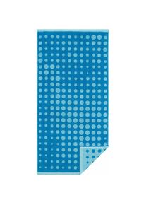 Handtücher »DOT« Double Face mit Punkten, reine Baumwolle , blau , Egeria , Obermaterial: 100% Baumwolle