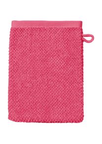 Waschhandschuh »SELECTION« 100 % Bio-Baumwolle , lila , Ross , Obermaterial: 100% Baumwolle