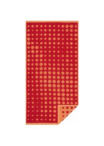 Handtücher »DOT« Double Face mit Punkten, reine Baumwolle , rot , Egeria , Obermaterial: 100% Baumwolle