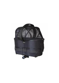 Trixie, Trixie Tierfahrradkorb &raquo;Trixie Friends on Tour Long&laquo;, schwarz, Polyethylen-Vinylacetat (PEVA), Stabiler Metallrahmen f&uuml;r einen sicheren 