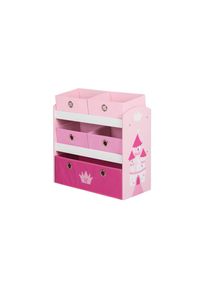 Roba, Roba Regal &raquo;Spielzeug- & Aufbewahrungsregal&laquo;, rosa, B/H/T: 63,5 cm x 30 cm