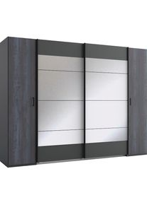 Dreh-/Schwebetürenschrank »Kopenhagen« , grau , wimex